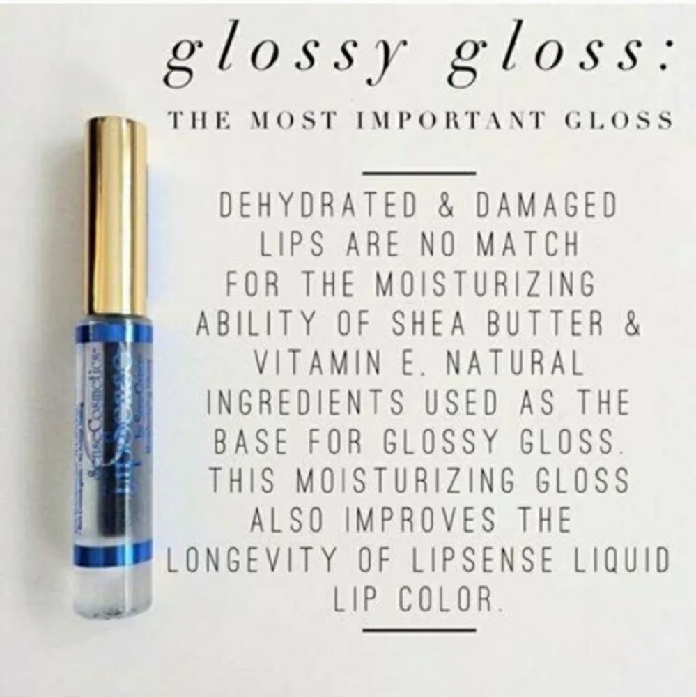 LipSense by Senegence, Moisturizing Lip Glossy gloss, NEW and sealed.